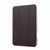 iPad 2025 / 2022 Carbon Fiber Clear Acrylic 3-Fold Leather Tablet Case - Purple