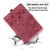 iPad 2025 / 2022 Cartoon Sakura Cat Embossed Smart Leather Tablet Case - Red