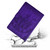 iPad 2025 / 2022 Cats Embossed Leather Smart Tablet Case - Purple