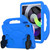 iPad 2025 / 2022 Children EVA Shockproof Tablet Case with Thumb Bracket - Blue