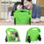iPad 2025 / 2022 Children EVA Shockproof Tablet Case with Thumb Bracket - Green iPad 2025 / 2022 Children EVA Shockproof Tablet Case with Thumb Bracket - Green