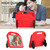 iPad 2025 / 2022 Children EVA Shockproof Tablet Case with Thumb Bracket - Red