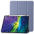 iPad 2025 / 2022 Clear Acrylic 3-Fold Leather Tablet Case - Lavender Purple