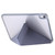 iPad 2025 / 2022 Clear Acrylic Deformation Leather Tablet Case - Lavender Purple iPad 2025 / 2022 Clear Acrylic Deformation Leather Tablet Case - Lavender Purple