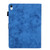 iPad 2025 / 2022 Cloth Texture Leather Smart Tablet Case - Blue