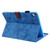 iPad 2025 / 2022 Cloth Texture Leather Smart Tablet Case - Blue