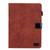 iPad 2025 / 2022 Cloth Texture Leather Smart Tablet Case - Brown