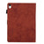 iPad 2025 / 2022 Cloth Texture Leather Smart Tablet Case - Brown