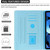 iPad 2025 / 2022 Colored Drawing Leather Smart Tablet Case - Grid