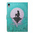 iPad 2025 / 2022 Colored Drawing Pattern Flip Leather Smart Tablet Case - Mermaid