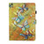 iPad 2025 / 2022 Coloured Drawing Stitching Smart Leather Tablet Case - Butterflies