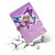 iPad 2025 / 2022 Coloured Drawing Stitching Smart Leather Tablet Case - Butterfly