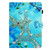 iPad 2025 / 2022 Coloured Drawing Stitching Smart Leather Tablet Case - Butterfly Tower