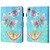 iPad 2025 / 2022 Coloured Drawing Stitching Smart Leather Tablet Case - Colorful Butterflies