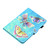 iPad 2025 / 2022 Coloured Drawing Stitching Smart Leather Tablet Case - Colorful Butterflies
