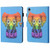 iPad 2025 / 2022 Coloured Drawing Stitching Smart Leather Tablet Case - Colorful Elephant