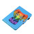 iPad 2025 / 2022 Coloured Drawing Stitching Smart Leather Tablet Case - Colorful Elephant