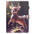 iPad 2025 / 2022 Coloured Drawing Stitching Smart Leather Tablet Case - Deer
