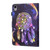 iPad 2025 / 2022 Coloured Drawing Stitching Smart Leather Tablet Case - Dream Catcher