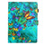 iPad 2025 / 2022 Coloured Drawing Stitching Smart Leather Tablet Case - Green Butterfly