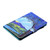 iPad 2025 / 2022 Coloured Drawing Stitching Smart Leather Tablet Case - Mountain View