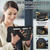 iPad 2025 / 2022 Contrast Color Robot Shockproof Silicon + PC Tablet Protective Case - Black