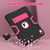 iPad 2025 / 2022 Contrast Color Silicone + PC Tablet Case with Holder - Black Rose Red