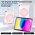 iPad 2025 / 2022 Crystal Armor PC Hybrid TPU Tablet Case - Blue Pink iPad 2025 / 2022 Crystal Armor PC Hybrid TPU Tablet Case - Blue Pink