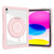 iPad 2025 / 2022 Crystal Armor PC Hybrid TPU Tablet Case - Pink