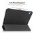 iPad 2025 / 2022 ENKAY Tri-fold Custer Texture Leather Stand Smart Case - Grey