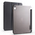 iPad 2025 / 2022 Four-corner Airbag Shockproof Three-fold Tablet Leather Case - Black