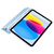 iPad 2025 / 2022 Four-corner Airbag Shockproof Three-fold Tablet Leather Case - Ice Blue