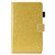 iPad 2025 / 2022 Glossy Glitter Powder Horizontal Flip Leather Tablet Case - Gold