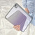 iPad 2025 / 2022 Gradient Glitter Magnetic Split Leather Tablet Case - Purple