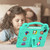 iPad 2025 / 2022 Handle Kickstand Children EVA Shockproof Tablet Case - Mint Green