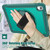 iPad 2025 / 2022 Heavy Duty Hybrid Tablet Case with Hand Grip & Strap - Dark Green