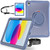 iPad 2025 / 2022 Heavy Duty Hybrid Tablet Case with Handle & Strap - Lavender Grey