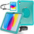 iPad 2025 / 2022 Heavy Duty Hybrid Tablet Case with Handle & Strap - Light Blue