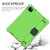 iPad 2025 / 2022 Honeycomb Design EVA + PC Anti Falling Tablet Protective Case - Green+Black