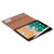 iPad 2025 / 2022 Knead Skin Texture Flip Leather Smart Tablet Case - Red