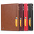 iPad 2025 / 2022 Knead Skin Texture Flip Leather Smart Tablet Case - Red