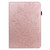 iPad 2025 / 2022 Lace Flower Embossing Pattern Leather Tablet Case - Pink