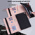 iPad 2025 / 2022 Lace Flower Embossing Pattern Leather Tablet Case - Pink