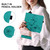 iPad 2025 / 2022 Lily Embossed Leather Smart Tablet Case - Green