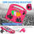 iPad 2025 / 2022 Love Small Palm Holder EVA Tablet Case - Rose Red