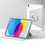 iPad 2025 / 2022 Magnetic Split Leather Smart Tablet Case - Grey