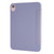 iPad 2025 / 2022 Millet Texture PU + Silicone 3-folding Leather Tablet Case - Purple