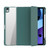 iPad 2025 / 2022 Mutural Pinyue Series Smart Leather Tablet Case - Dark Green