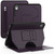 iPad 2025 / 2022 Notebook Magnetic Leather Tablet Case - Purple