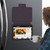 iPad 2025 / 2022 Notebook Magnetic Leather Tablet Case - Purple